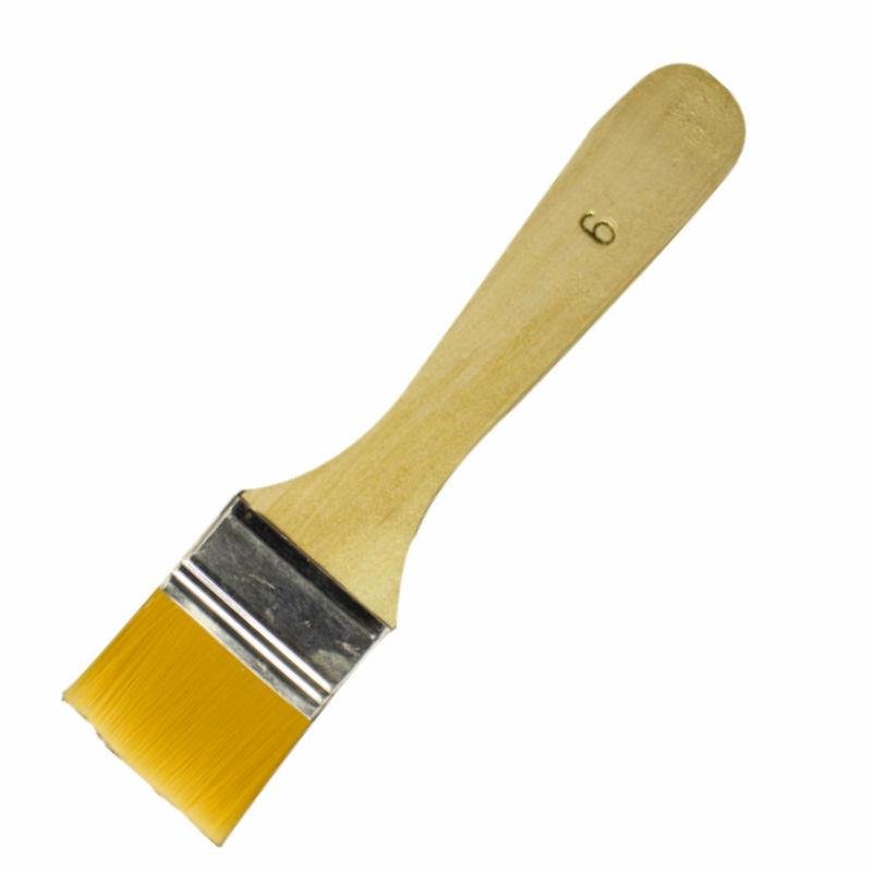 Ekonomik Seri Naturel Saplı Zemin Fırçası No:6