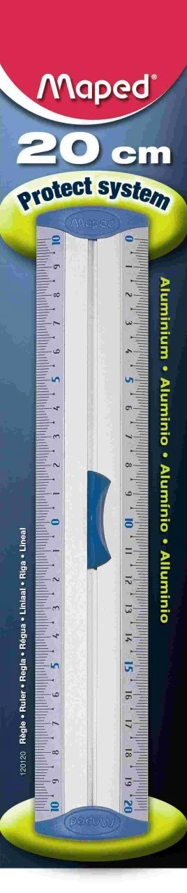 Maped Alüminyum Çift Desimetre Cetvel 20 cm 120120