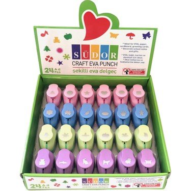 Südor Şekilli Delgeç Küçük Boy - 1 Adet Delme Alanı Çapı - 1 cm