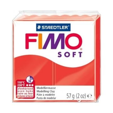Staedtler Fimo Soft Polimer Kil 57Gr. 24 Kızıl