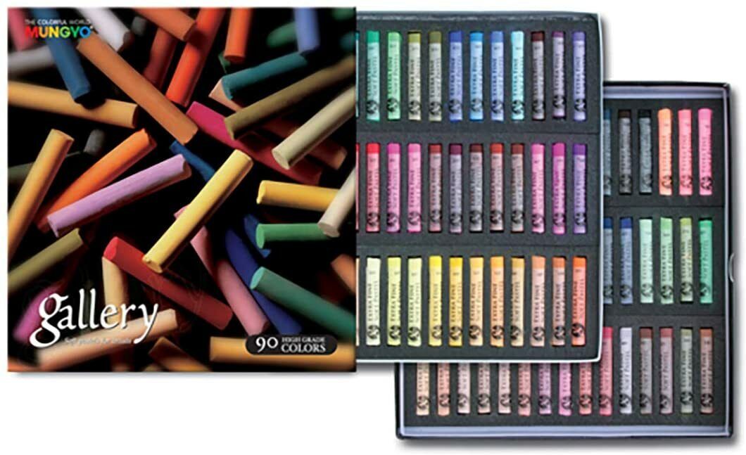 Mungyo Gallery Artist Yuvarlak Soft Toz Pastel Boya Seti 90LI