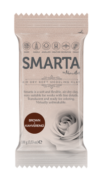 Smarta Kil Hamur Modelleme 100 gr Kahverengi