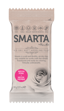 Smarta Kil Hamur Modelleme 100 gr Neon Pembe