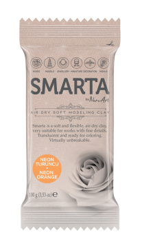 Smarta Kil Hamur Modelleme 100 gr Neon Turuncu