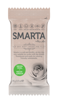 Smarta Kil Hamur Modelleme 100 gr Neon Yeşil