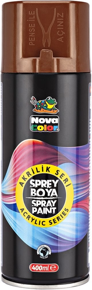 Nova Color Akrilik Sprey Boya 400ml BAKIR