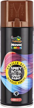 Nova Color Akrilik Sprey Boya 400ml BAKIR
