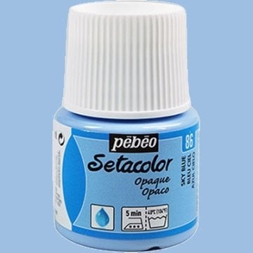 Pebeo Setacolor Opak Kumaş Boyası 86 SKY BLUE