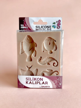 Smarta Silikon Kalıp Deniz Canlıları Seti