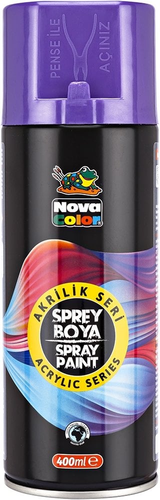 Nova Color Akrilik Sprey Boya 400ml MOR