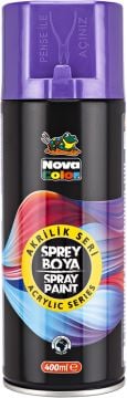 Nova Color Akrilik Sprey Boya 400ml MOR