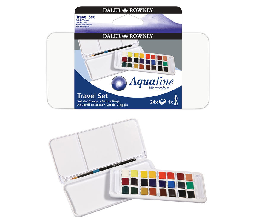 Daler Rowney Aquafine 24 Renk Sulu Boya