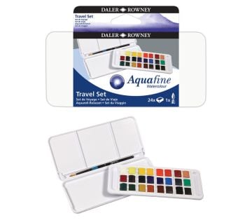Daler Rowney Aquafine 24 Renk Sulu Boya