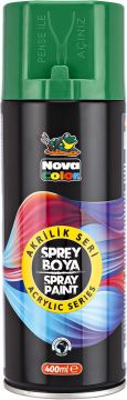 Nova Color Akrilik Sprey Boya 400ml YEŞİL