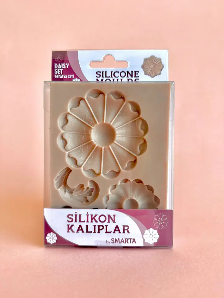 Smarta Silikon Kalıp Papatya Seti