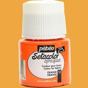 Pebeo Setacolor Opak Kumaş Boyası 12 ORANGE