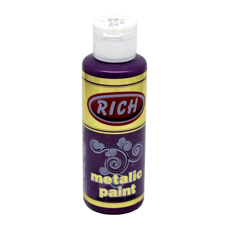Rich Metalik Akrilik Boya 869-Antik Mor 120 cc