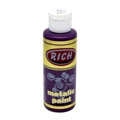 Rich Metalik Akrilik Boya 869-Antik Mor 120 cc