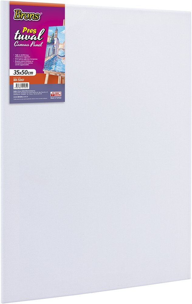 Brons Press Tuval %100 Pamuk 280gr 35x50cm