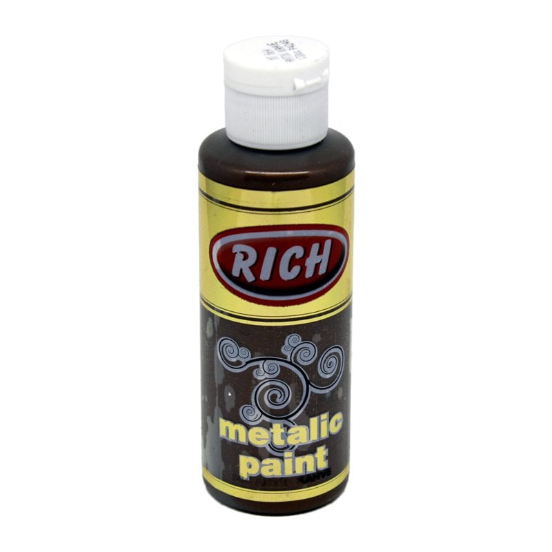Rich Metalik Akrilik Boya 864-Antik Kahve 120 cc