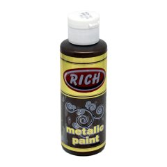 Rich Metalik Akrilik Boya 864-Antik Kahve 120 cc