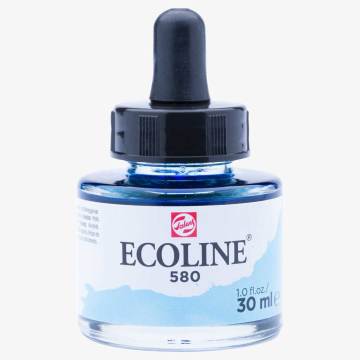 Talens Ecoline Sıvı Suluboya 30 ml. 580 Pastel Blue