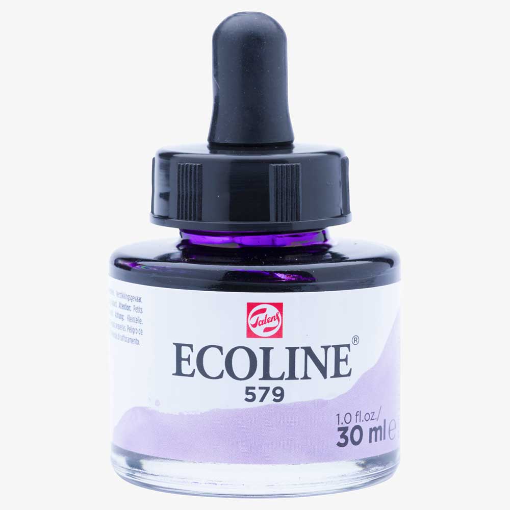 Talens Ecoline Sıvı Suluboya 30 ml. 579 Pastel Violet