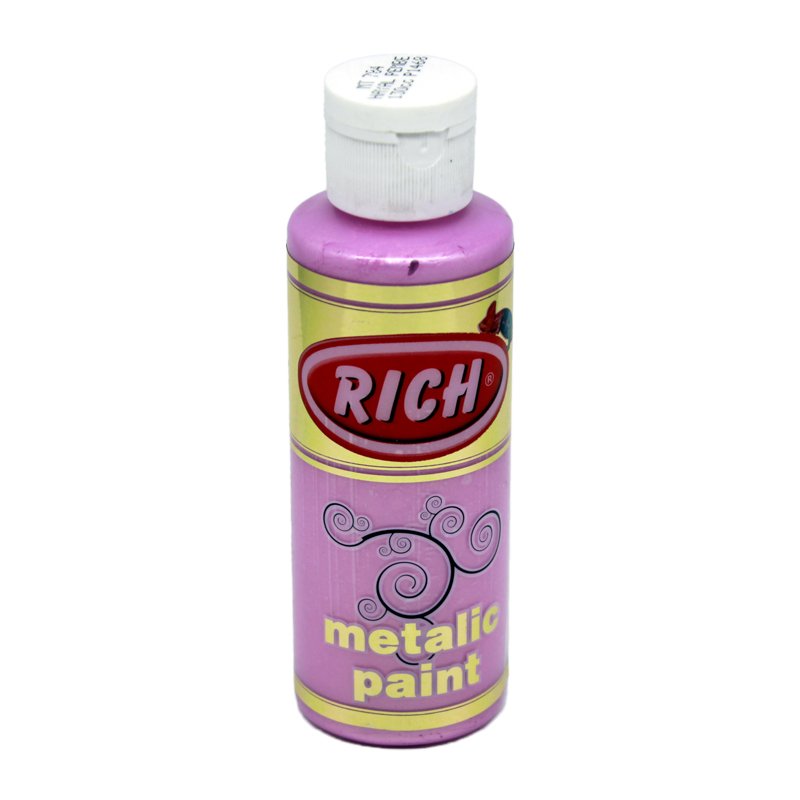 Rich Metalik Akrilik Boya 784-Hayal Pembe 120 cc