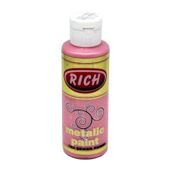 Rich Metalik Akrilik Boya 782-Şeker Pembe 120 cc