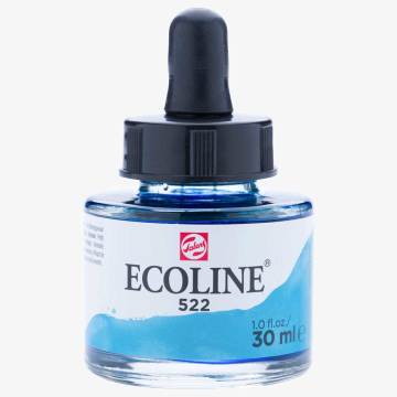 Talens Ecoline Sıvı Suluboya 30 ml. 522 Turquoise Blue