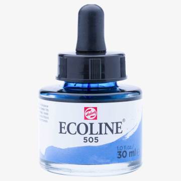 Talens Ecoline Sıvı Suluboya 30 ml. 505 Ultramarine Light