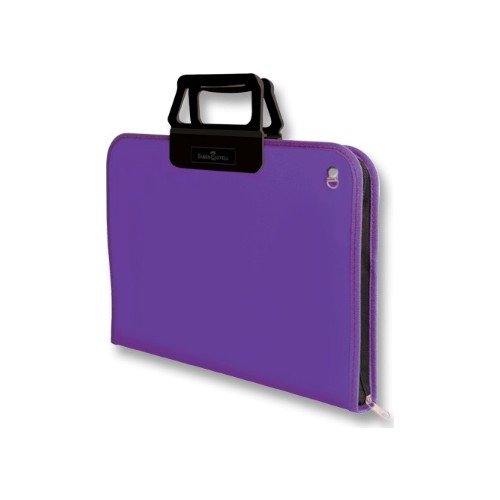 Faber Castell Proje Resim Çantası 38x55 cm Mor