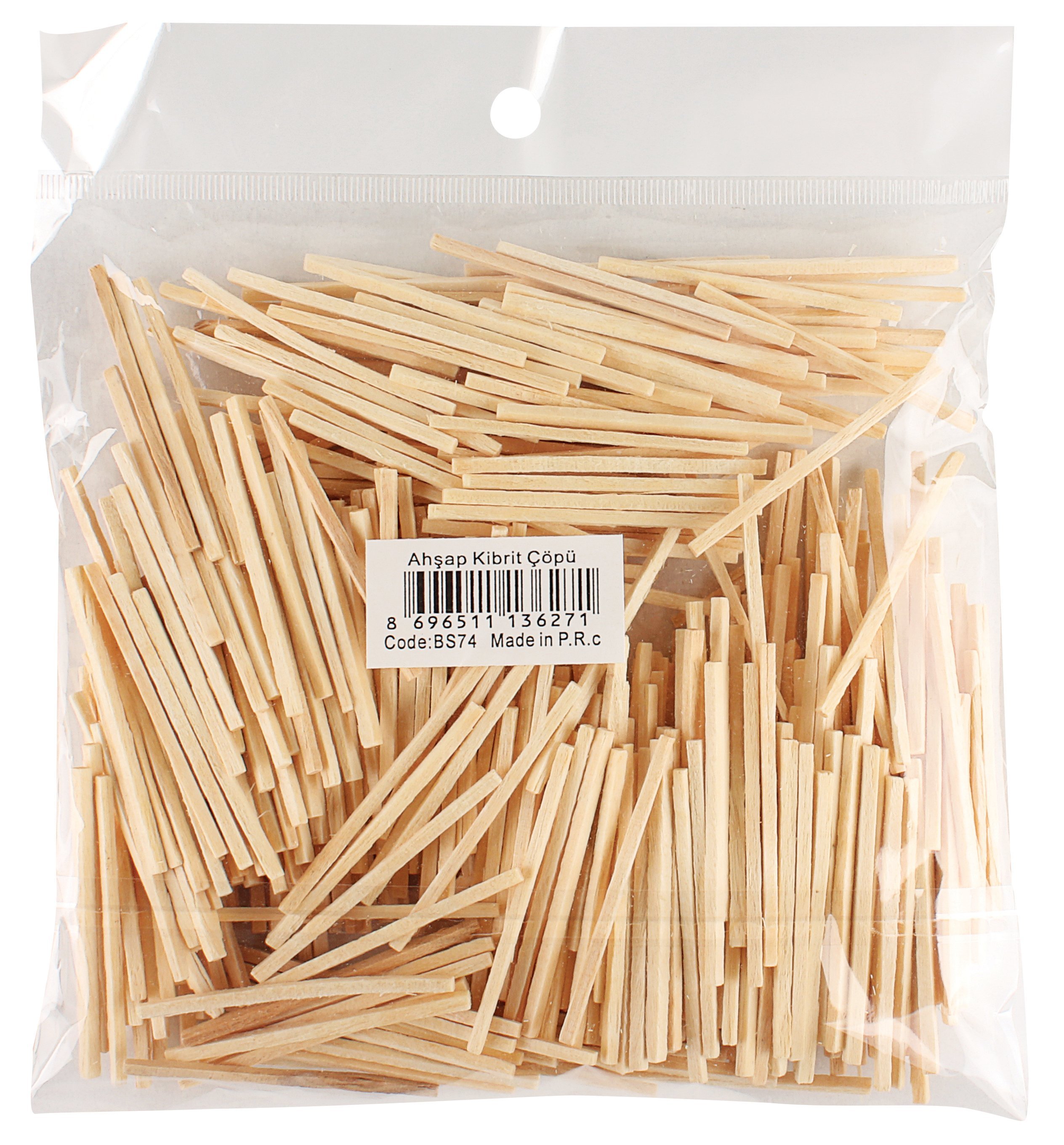 Südor Ahşap Kibrit Çöpü Naturel 500'lü