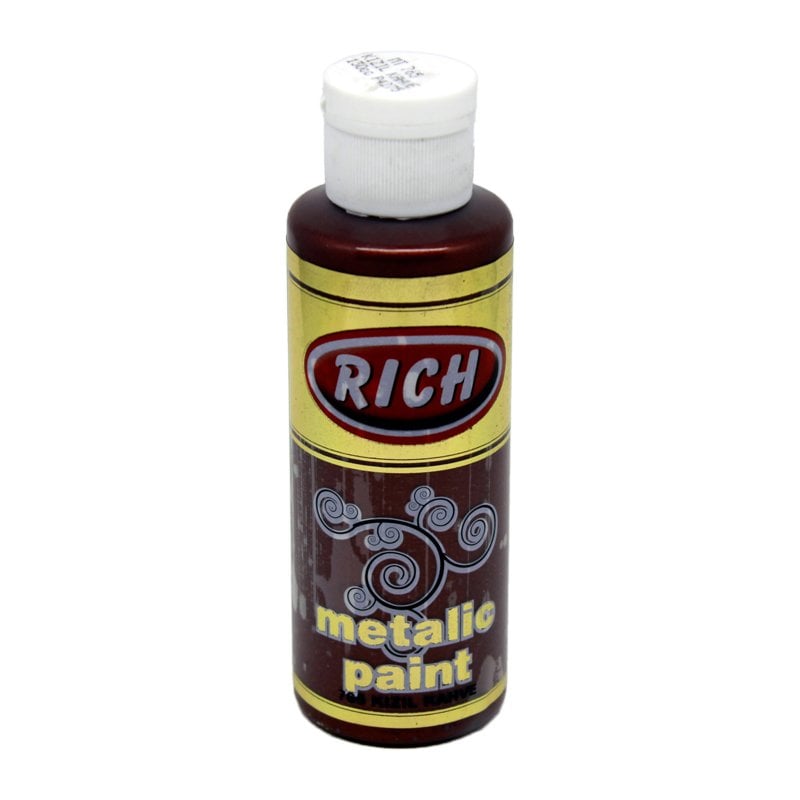 Rich Metalik Akrilik Boya 765-Kızıl Kahve 120 cc
