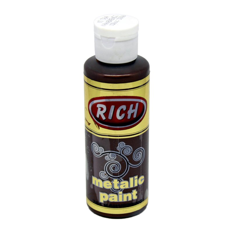Rich Metalik Akrilik Boya 764-Kahverengi 120 cc