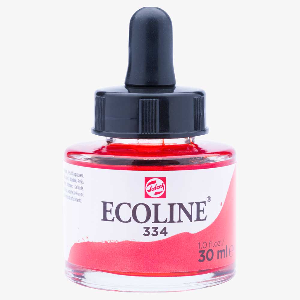 Talens Ecoline Sıvı Suluboya 30 ml. 334 Scarlet