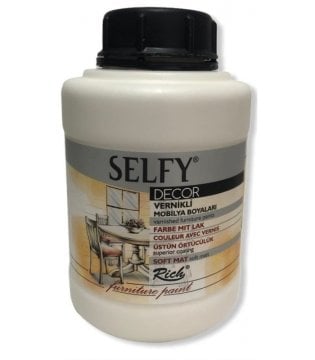 Rich Selfy Decor Vernikli Boya 1250cc 12802-Antik Beyaz
