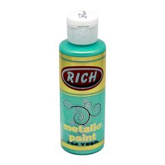 Rich Metalik Akrilik Boya 754-Yeşil 120 cc