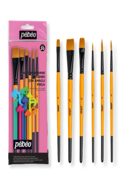 PebeoÇok Amaçlı Fırça Seti 6'Lı SET-20