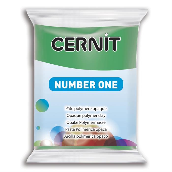 Cernit Number One Polimer Kil 56gr Green 600