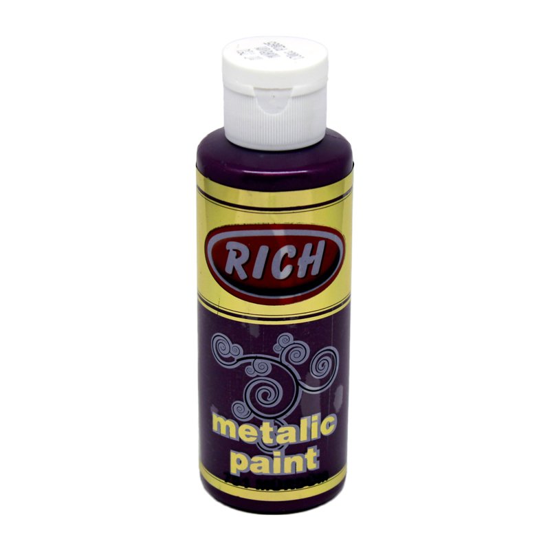 Rich Metalik Akrilik Boya 751-Mürdüm 120 cc