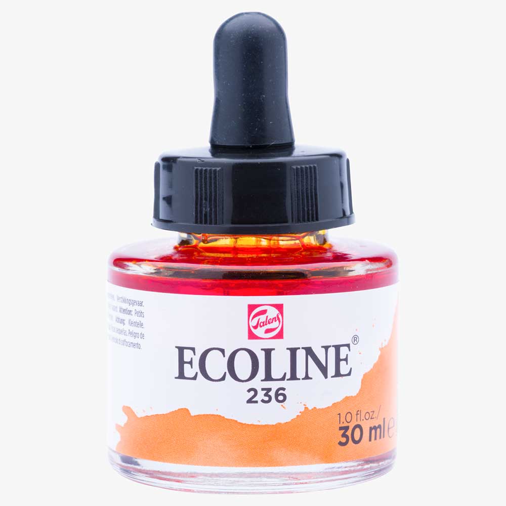 Talens Ecoline Sıvı Suluboya 30 ml. 236 Light Orange