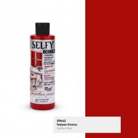 Rich Selfy Decor Vernikli Boya 240cc İTALYAN KIRMIZI 826
