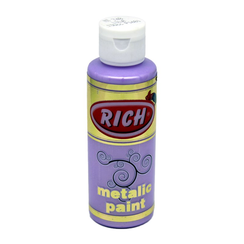 Rich Metalik Akrilik Boya 748-Lila 120 cc