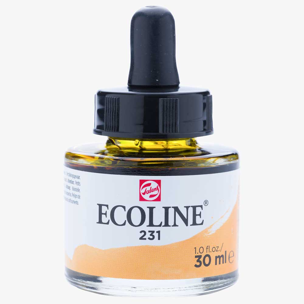Talens Ecoline Sıvı Suluboya 30 ml. 231 Gold Ochre