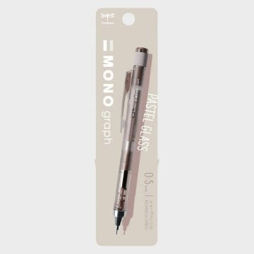 Tombow Mono Graph Pastel Shaker Versatil Kalem 0.5 mm Şeffaf Mocha