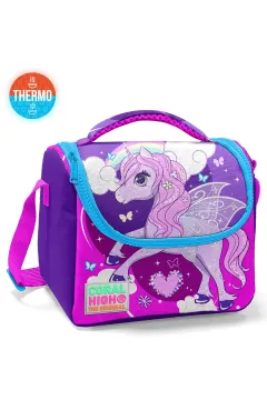 Coral High Kids Mor Pembe Unicorn Desenli 3’lü Okul Çanta Seti SET0123708