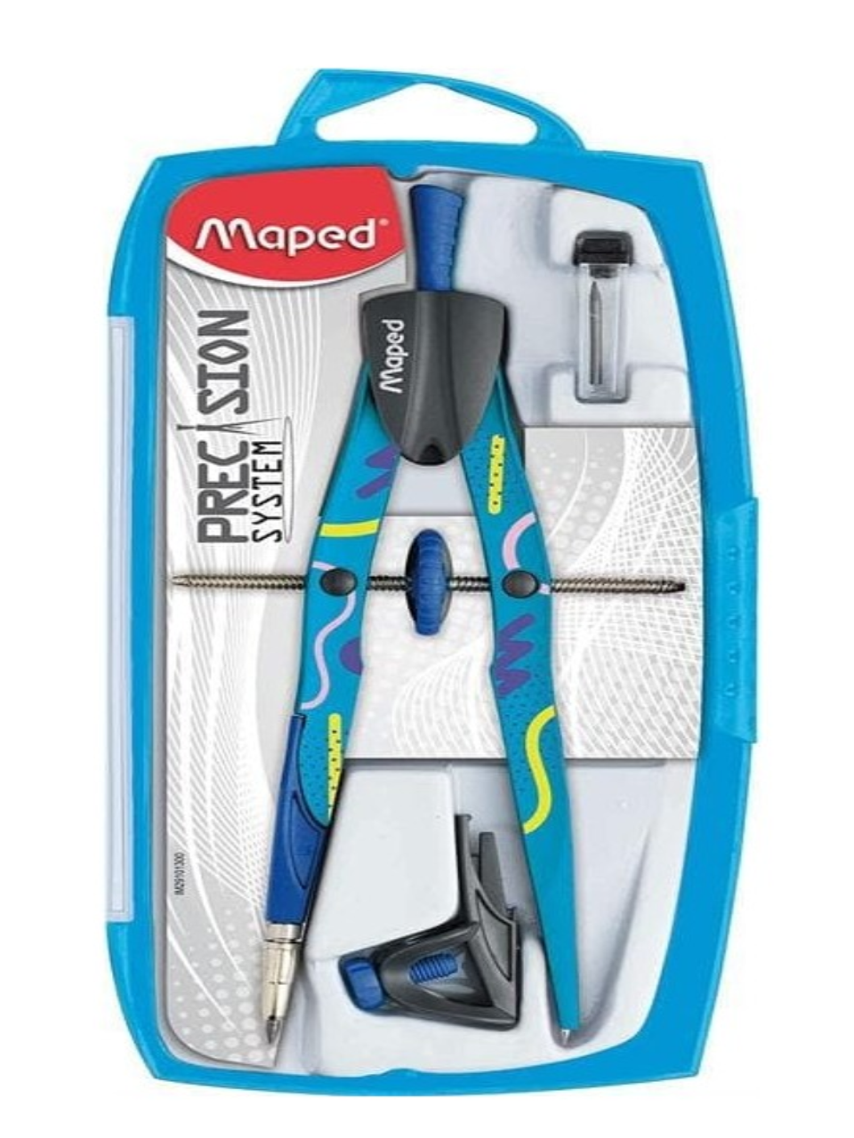 Maped System Hassas Pergel Seti Fancy 3'Lü MAVİ 291013