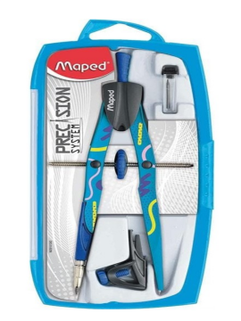 Maped System Hassas Pergel Seti Fancy 3'Lü MAVİ 291013