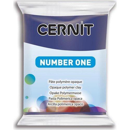 Cernit Number One Polimer Kil 56gr Navy Blue 246
